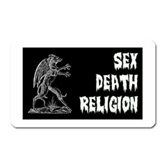 Demon Magnet (rectangular) by sexdeathreligion