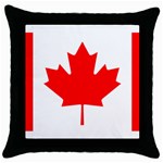 Style 1 Throw Pillow Cases (Black) Front