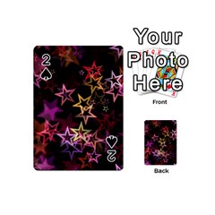 Sparkly Stars Pattern Playing Cards 54 (Mini) 