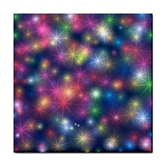 Sparkling Lights Pattern Tile Coasters by LovelyDesigns4U