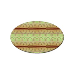 Aztec Pattern Sticker Oval (100 Pack) by LalyLauraFLM