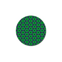 Stars In Hexagons Pattern Golf Ball Marker (10 Pack) by LalyLauraFLM