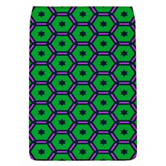 Stars In Hexagons Pattern Removable Flap Cover (l) by LalyLauraFLM