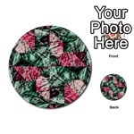 Luxury Grunge Digital Pattern Multi-purpose Cards (Round)  Front 20