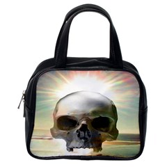 Skull Sunset Classic Handbags (one Side)