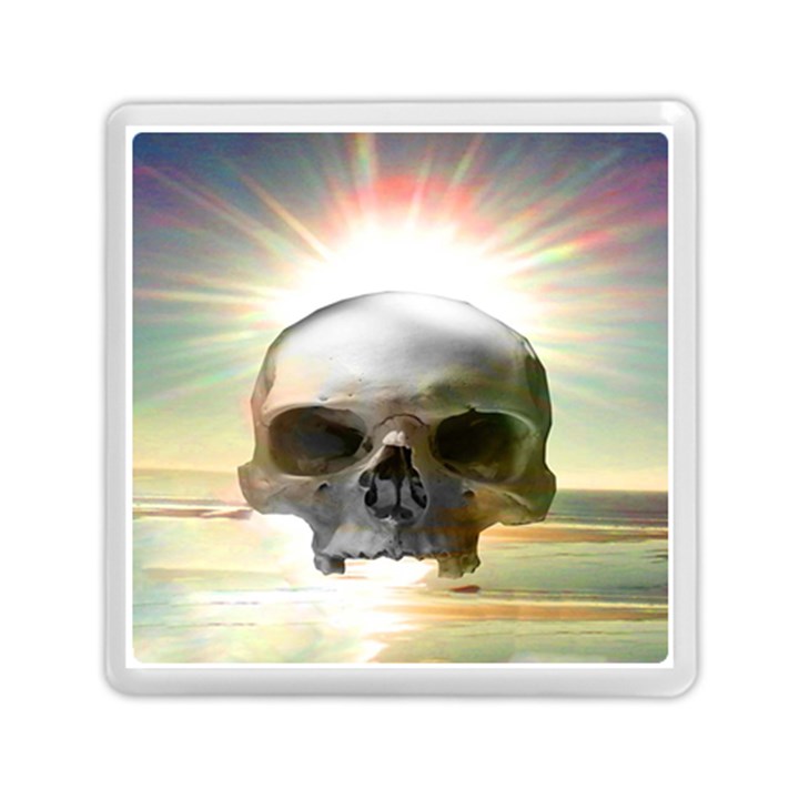 Skull Sunset Memory Card Reader (Square) 