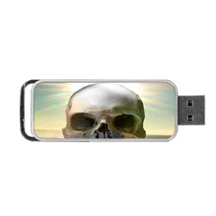 Skull Sunset Portable Usb Flash (two Sides)