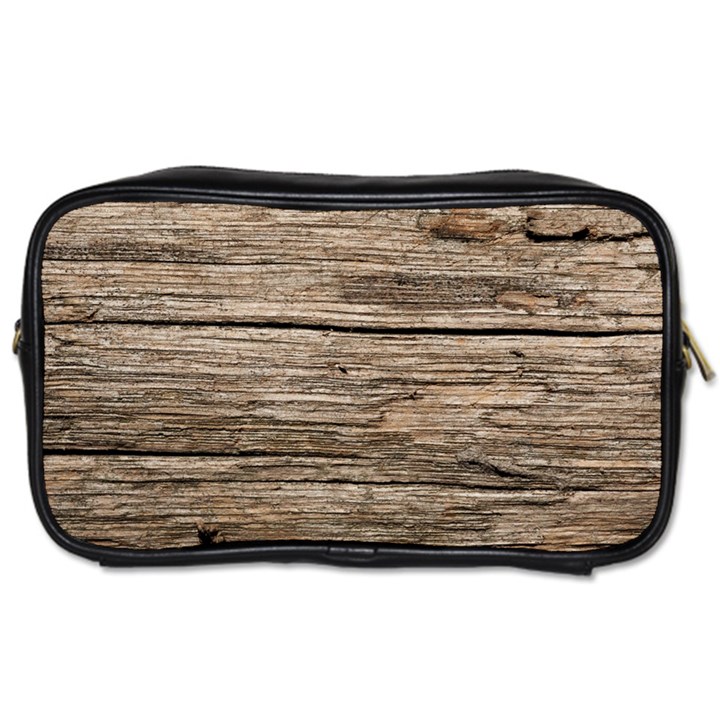 WEATHERED WOOD Toiletries Bags 2-Side