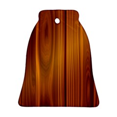 Shiny Striated Panel Bell Ornament (2 Sides) by trendistuff