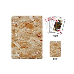 Osb Plywood Playing Cards (mini)  by trendistuff