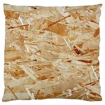 OSB PLYWOOD Large Flano Cushion Cases (Two Sides)  Front