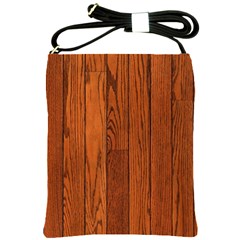 Oak Planks Shoulder Sling Bags by trendistuff