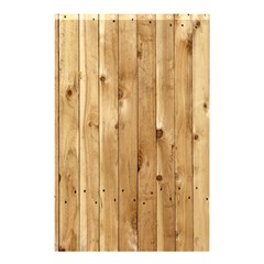 Light Wood Fence Shower Curtain 48  X 72  (small)  by trendistuff