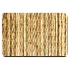 Light Beige Bamboo Large Doormat  by trendistuff