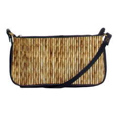 Light Beige Bamboo Shoulder Clutch Bags by trendistuff