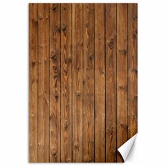 Knotty Wood Canvas 12  X 18   by trendistuff