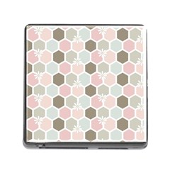 Spring Bee Memory Card Reader (square) by Kathrinlegg