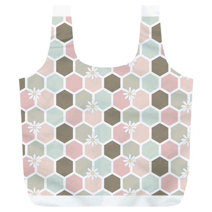 Spring Bee Full Print Recycle Bags (L) 