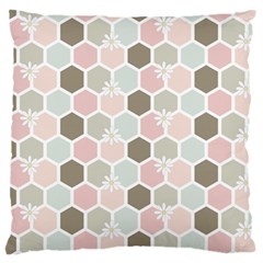 Spring Bee Standard Flano Cushion Cases (one Side)  by Kathrinlegg