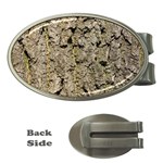 GREY TREE BARK Money Clips (Oval)  Front