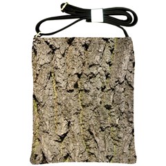 Grey Tree Bark Shoulder Sling Bags by trendistuff