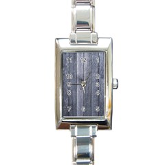 Grey Fence Rectangle Italian Charm Watches by trendistuff