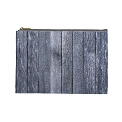 Grey Fence Cosmetic Bag (large)  by trendistuff