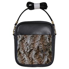 Douglas Fir Bark Girls Sling Bags by trendistuff