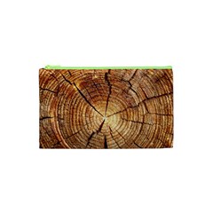 Cross Section Of An Old Tree Cosmetic Bag (xs) by trendistuff