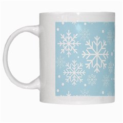 Frosty White Mugs