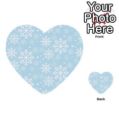 Frosty Multi-purpose Cards (Heart) 