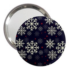 Snowflake 3  Handbag Mirrors