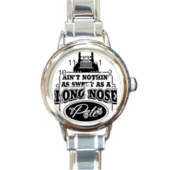 Pete Round Italian Charm Watch by Bigfootshirtshop