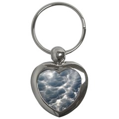 Storm Clouds 2 Key Chains (heart)  by trendistuff