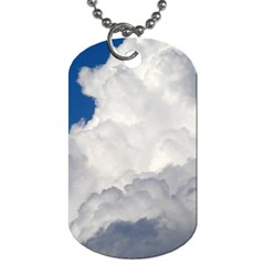 Big Fluffy Cloud Dog Tag (one Side) by trendistuff