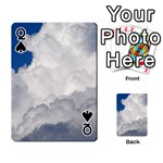 BIG FLUFFY CLOUD Playing Cards 54 Designs  Front - SpadeQ