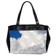 Big Fluffy Cloud Office Handbags (2 Sides)  by trendistuff