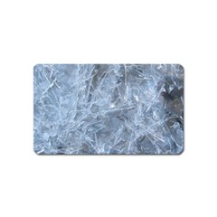 Watery Ice Sheets Magnet (name Card) by trendistuff