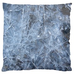 Watery Ice Sheets Standard Flano Cushion Cases (two Sides)  by trendistuff