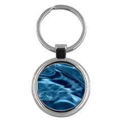 Water Ripples 1 Key Chains (round)  by trendistuff