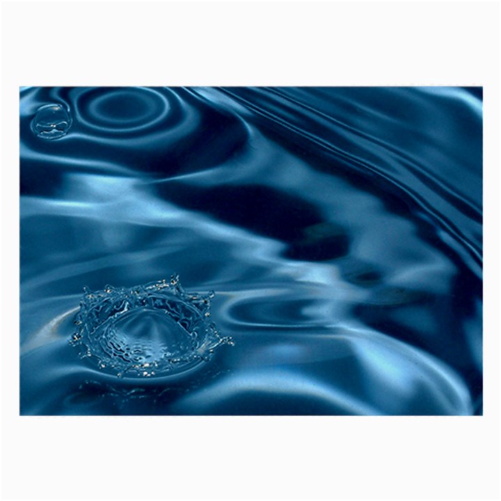 WATER RIPPLES 1 Large Glasses Cloth (2-Side)