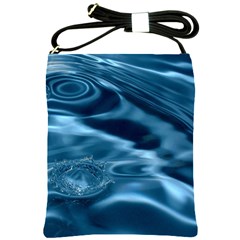 Water Ripples 1 Shoulder Sling Bags by trendistuff