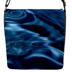 Water Ripples 1 Flap Messenger Bag (s) by trendistuff