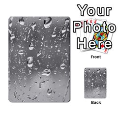 Water Drops 4 Multi-purpose Cards (rectangle)  by trendistuff