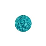 TURQUOISE WATER 1  Mini Buttons Front