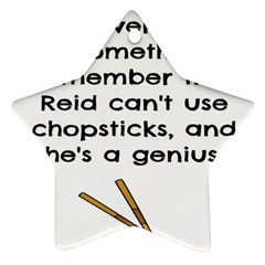 Reid s Chapsticks Ornament (star)  by girlwhowaitedfanstore