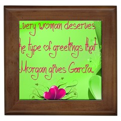 Garcia s Greetings Framed Tiles