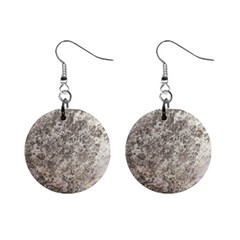 Weathered Grey Stone Mini Button Earrings by trendistuff