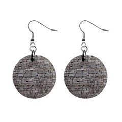 Stone Wall Grey Mini Button Earrings by trendistuff