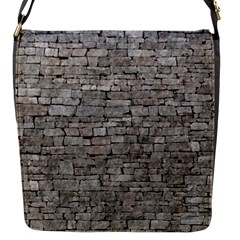 Stone Wall Grey Flap Messenger Bag (s) by trendistuff